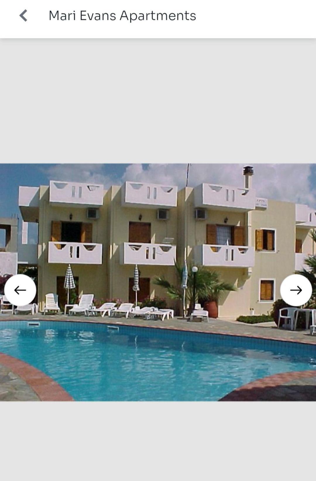 Mari Evans Apartments Kato Gouves Exteriör bild
